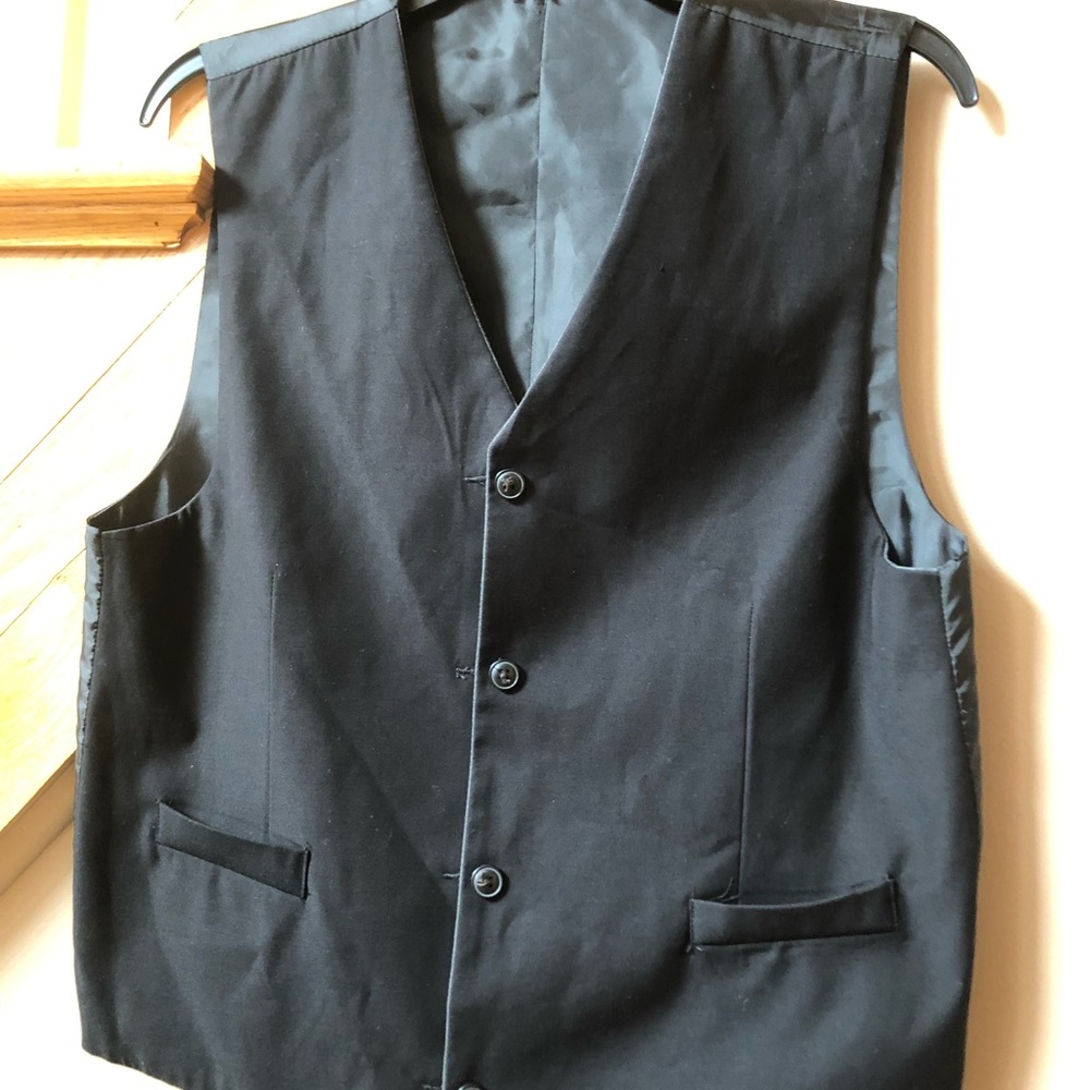 Teen boys dress vest
